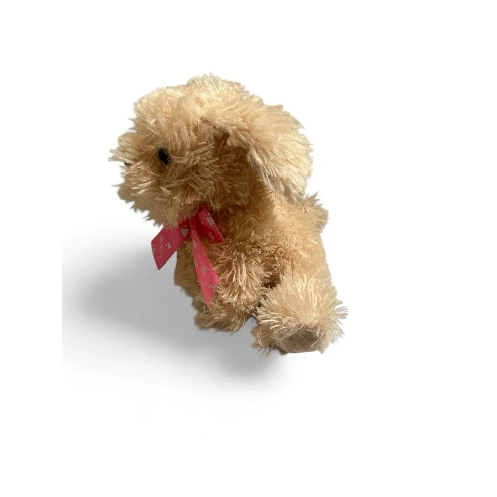 Dan Dee Collectors Choice Beige Fluffy Puppy Dog 7